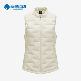 Skechers/斯凯奇正品新款女士时尚修身立领羽绒服马甲背心