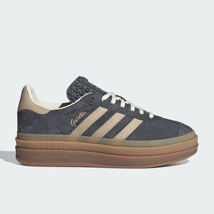 厚底运动休闲板鞋 Adidas 女士经典 阿迪达斯正品 IE0428 三叶草新款
