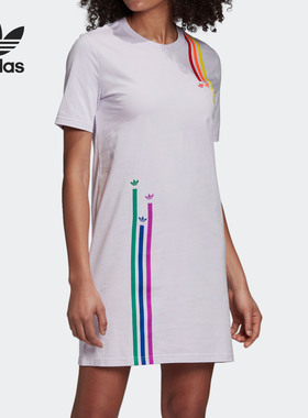 Adidas/阿迪达斯官方正品 Dress 女子舒适休闲运动连衣裙 GJ6588
