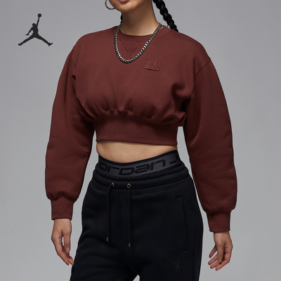 Nike/耐克正品Jordan Flight Fleece女士加绒卫衣FV7153-231