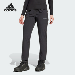 新款 Adidas 阿迪达斯官方正品 当季 JI5631 女士直筒简约透气长裤