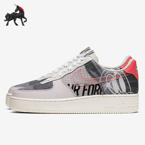 Nike/耐克正品Air Force 1男士运动低帮轻便休闲板鞋CI0066-600