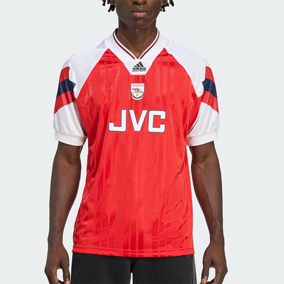 Adidas/阿迪达斯正品阿森纳男士复古足球运动透气短袖T恤KE3906