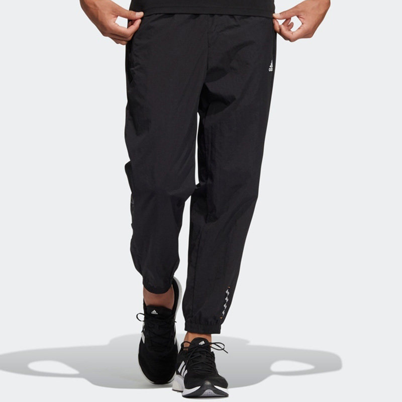 Adidas/阿迪达斯正品 春夏新款男女运动休闲梭织长裤 HE7419