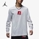 上衣FD7018 Nike 透气圆领套头印花长袖 JORDAN男士 100 耐克正品