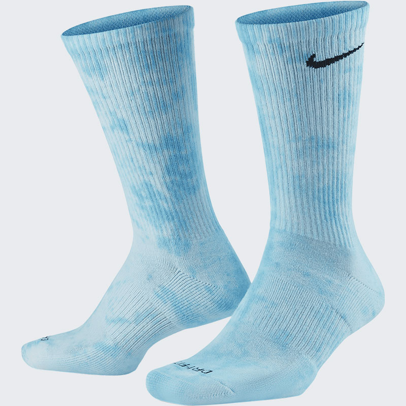 耐克男女扎染高筒运动袜