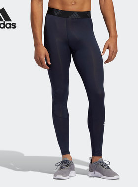 Adidas/阿迪达斯正品 当季新款男子训练运动紧身裤长裤GL9875
