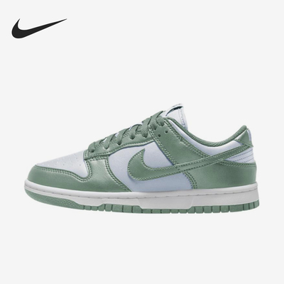 Nike/耐克官方正品DunkLow新款女白绿色柔软低帮板鞋IM6572-002