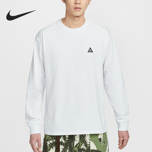 Nike/耐克正品ACG男士简约运动刺绣圆领经典宽松T恤FQ3739-121