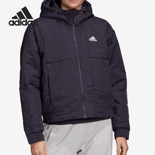 户外复古连帽运动棉服 女子冬季 FT2558 阿迪达斯正品 Adidas