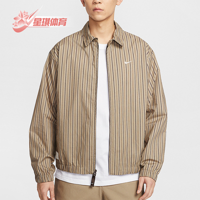 Nike/耐克 正品Sportswear男士梭织拉链开襟经典宽松时尚外套
