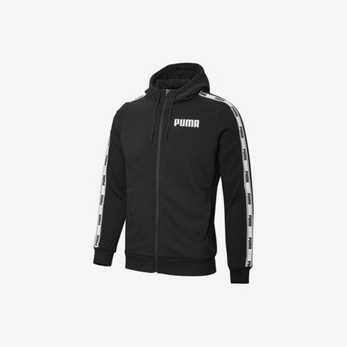 Puma/彪马正品Tape男子拼接运动连帽夹克外套卫衣845639-01