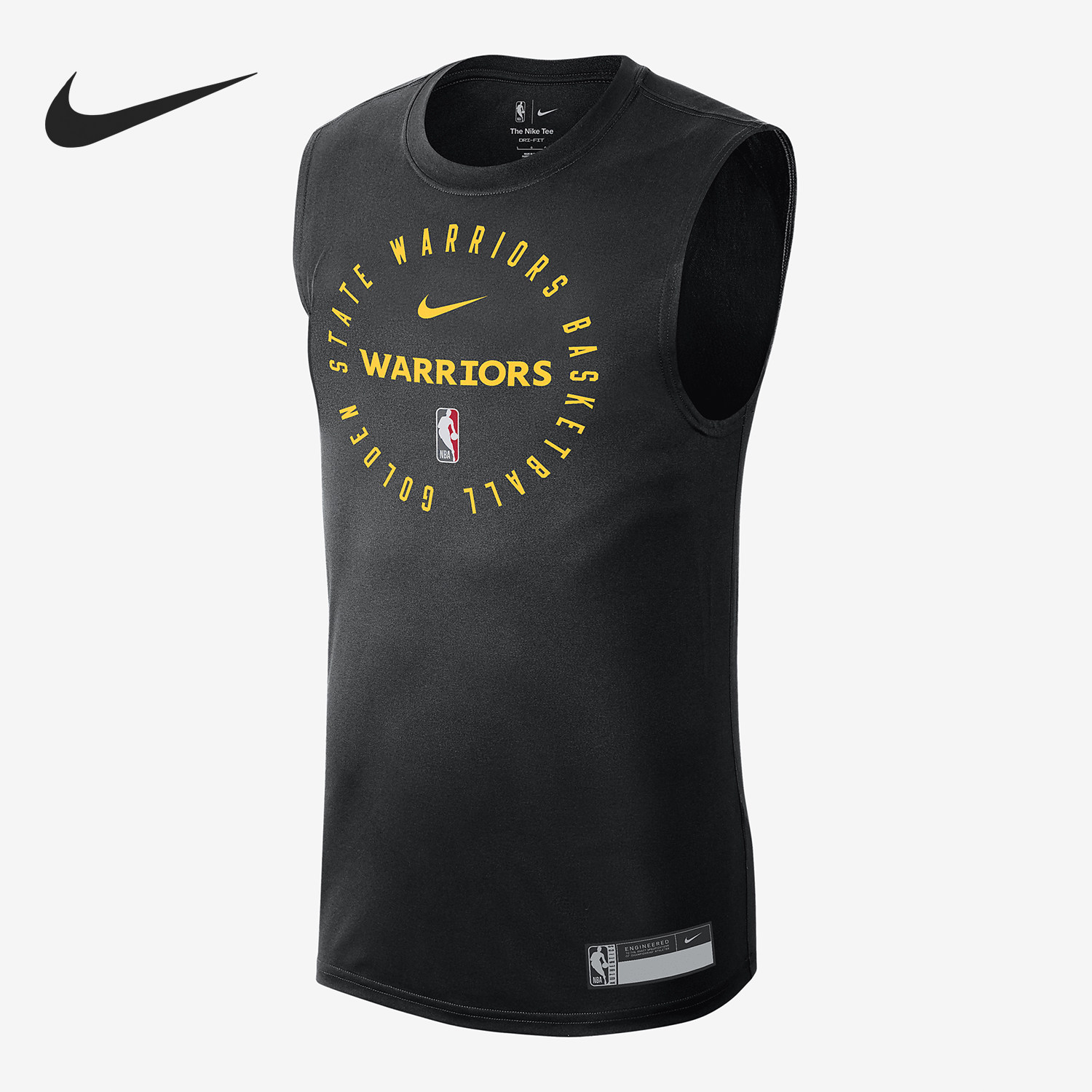 Nike/耐克官方正品Dri-FIT NBA男士训练圆领无袖球衣HF1870-010