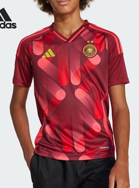 Adidas/阿迪达斯正品DFB A JSY Y大童足球运动比赛短袖JF2608