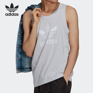 Adidas 三叶草TREFOIL TANK男子夏季 运动背心GN3488 阿迪达斯正品