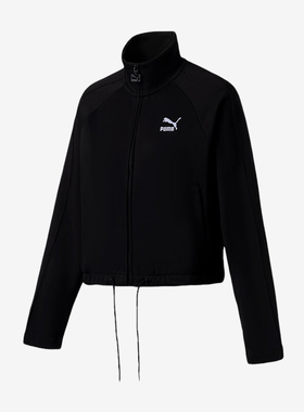 Puma/彪马官方正品秋季新款女子时尚针织休闲夹克外套537588-01