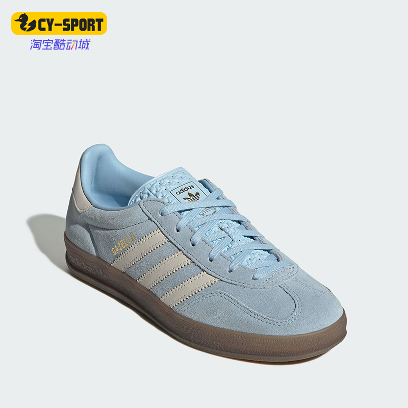 Adidas/阿迪达斯正品三叶草女士运动轻质透气休闲低帮板鞋JI2717