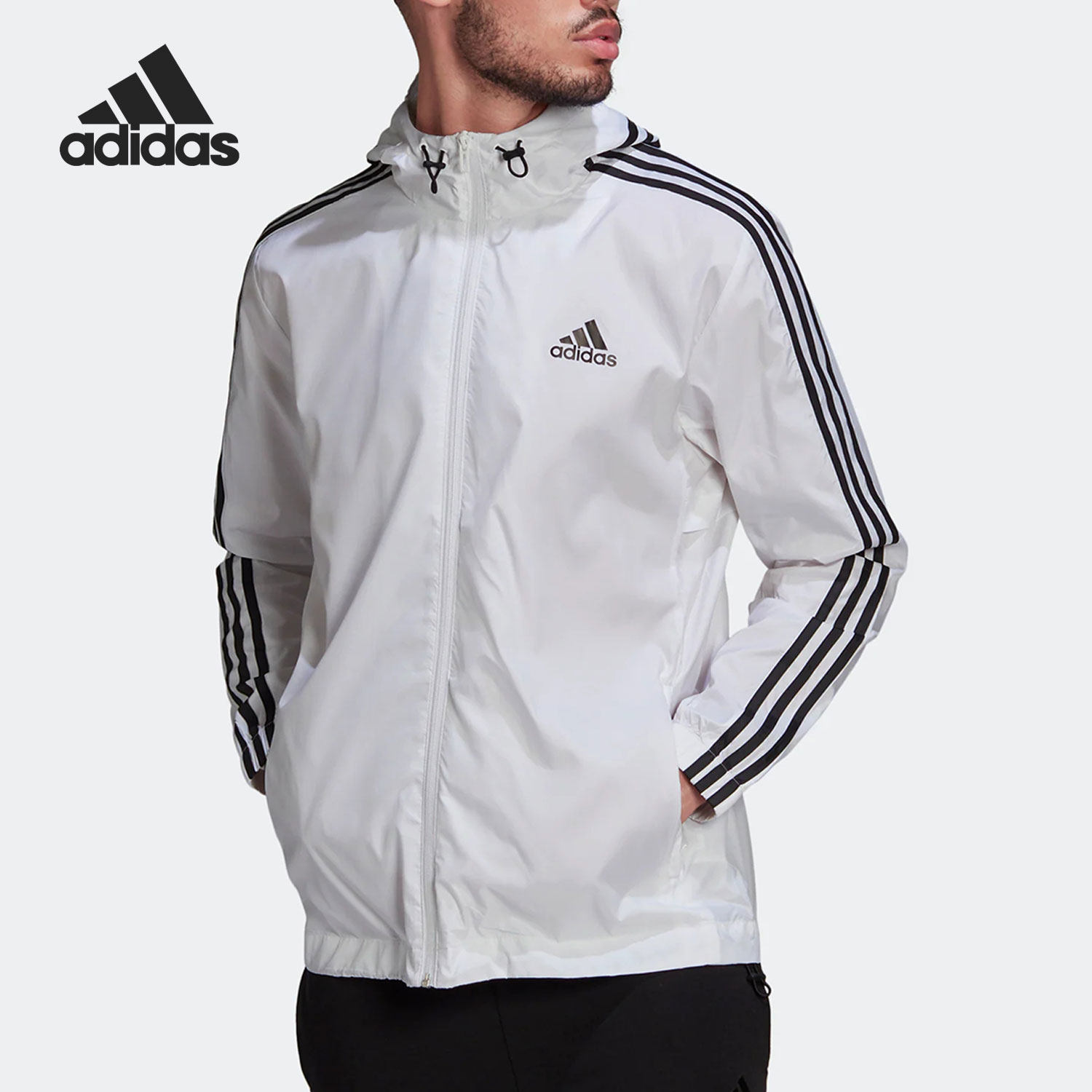 Adidas/阿迪达斯官方正品当季新款男子舒适夹克连帽外套HE4320,运动服/休闲服装,运动茄克/外套,淘宝优惠券,粉丝福利购,淘宝优惠卷