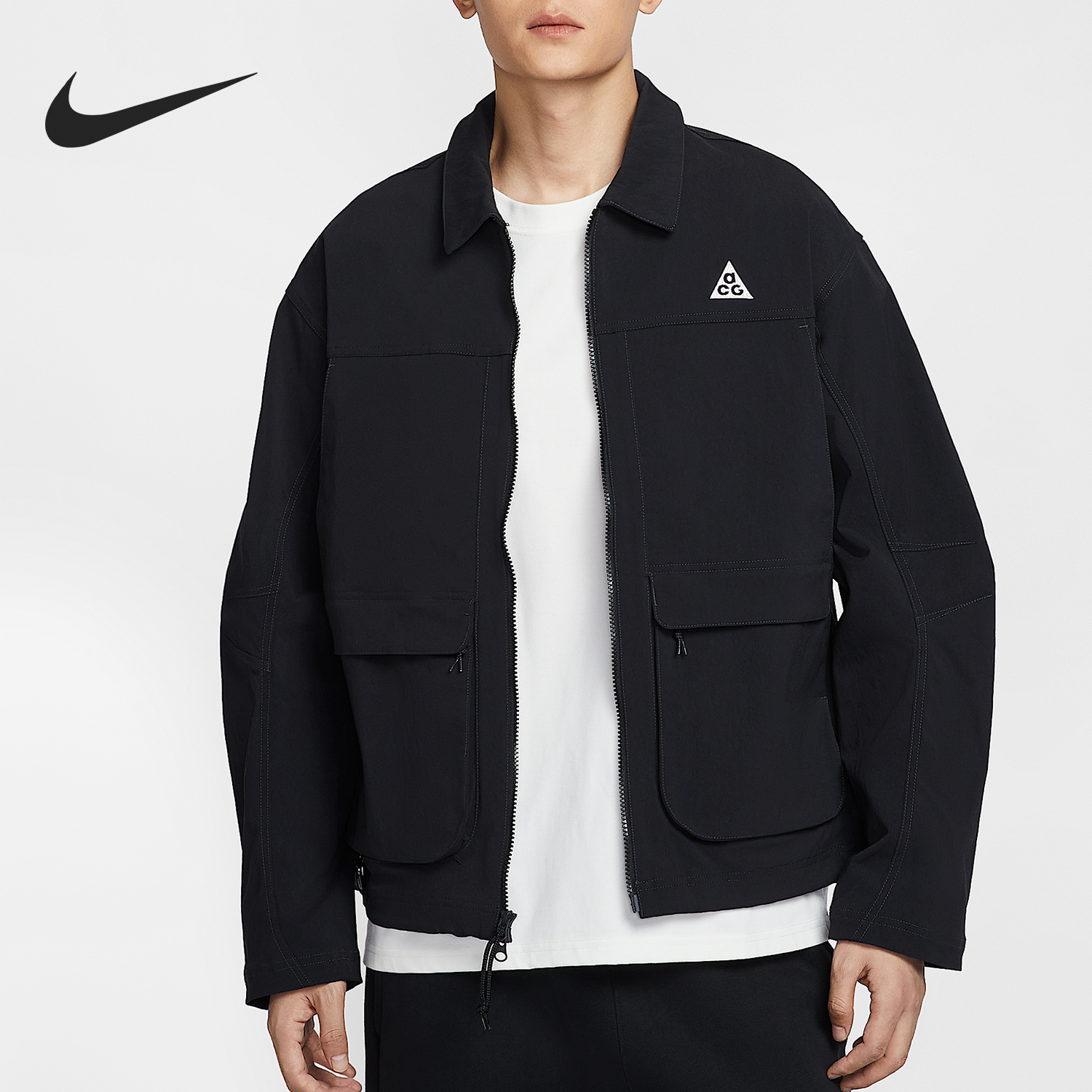 Nike/耐克正品Smith Summit男士休闲宽松透气户外外套HV0599-010