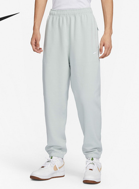 Nike/耐克官方正品休闲运动男子透气刺绣logo运动长裤DX0816-034