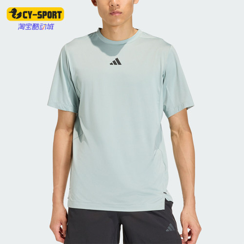 Adidas/阿迪达斯正品2026年男士轻便经典透气舒适短袖T恤KE9931