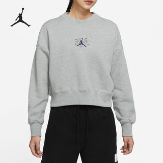 Nike/耐克官方正品JORDON女子运动圆领针织卫衣D套头衫Q0864-063