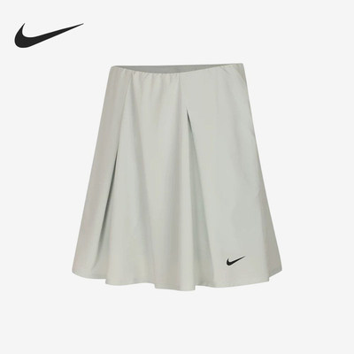 Nike/耐克正品NGC短裙新款女浅灰色中腰松紧短裙IH0516-034