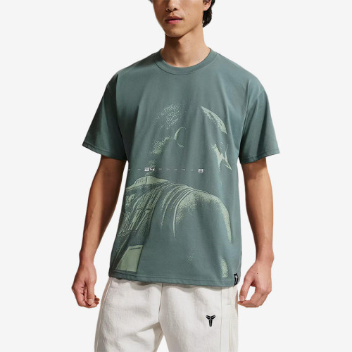 Nike/耐克正品Kobe新款男灰绿色速干篮球经典短袖T恤IQ2377-382