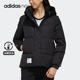 neo PUFFER女子冬季 EI4374 Adidas 休闲羽绒服 阿迪达斯正品