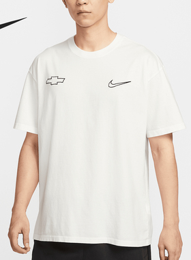 Nike/耐克官方正品Devin Booker男士宽松简约图案T恤HV6691-133