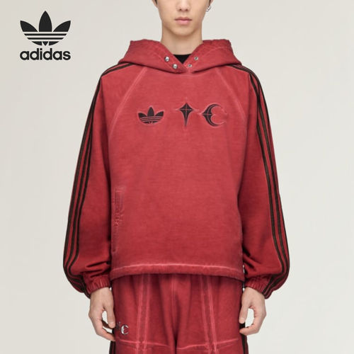 Adidas阿迪达斯正品THUG CLUB男连帽宽松运动卫衣/套头衫KF6586