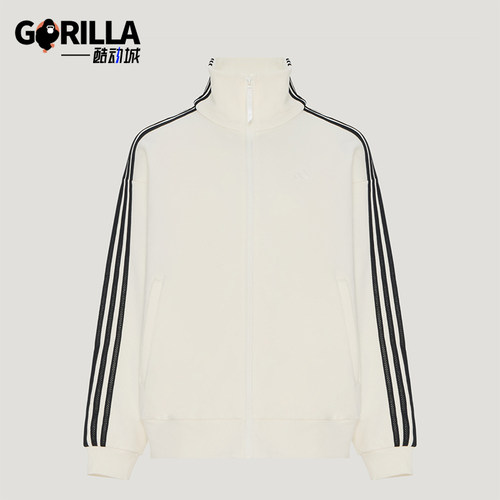 Adidas/阿迪达斯正品女士休闲宽松长袖运动夹克外套LD2938