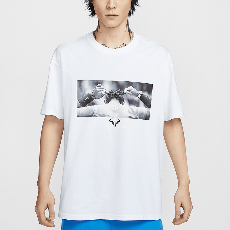 Nike/耐克正品Rafael Nadal 男士宽松透气短袖T恤IM5971-100