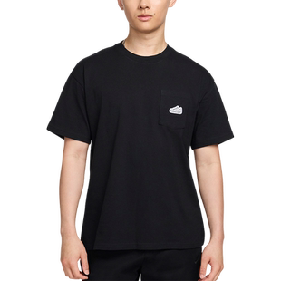 Nike/耐克官方正品秋季新款男士简约圆领休闲运动短袖FZ5414-010