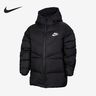 Nike/耐克正品Windrunner 大童保暖拉链经典羽绒服IQ3182-010