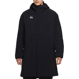 Nike/耐克官方冬季新款男子足球运动中长款棉服CT2515-010