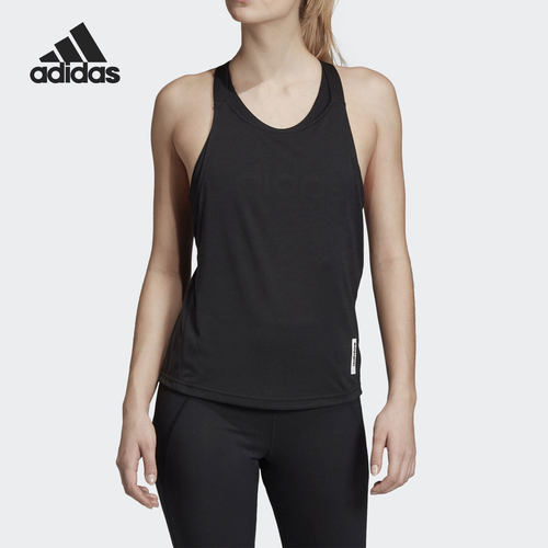 Adidas正品新款女子宽松运动背心