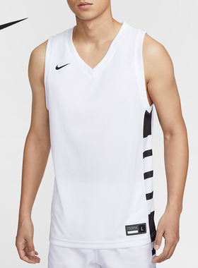 Nike/耐克正品Dri-FIT男士简约针织运动训练背心IM9813-102