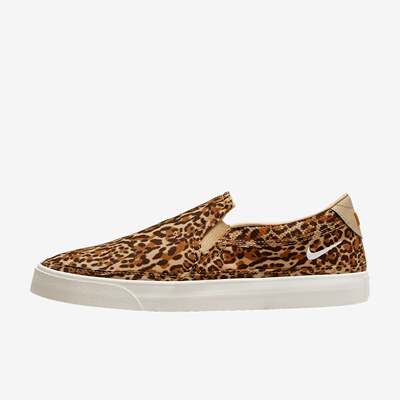 Nike耐克正品Court Legacy Leopard女款低帮豹纹板鞋DM0591-200