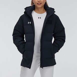 连帽拉链保暖经典 安德玛正品 运动男女同款 001 羽绒服21600801