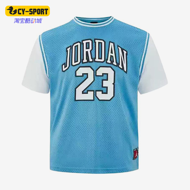 Nike/耐克正品JordanT恤圆领时尚运动短袖经典儿童款HM4772-412