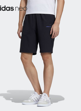 Adidas/阿迪达斯正品 NEO 夏季新款运动休闲男子短裤 GL8074