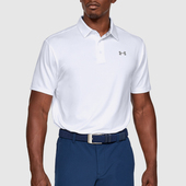 简约翻领经典 运动男士 透气短袖 POLO衫 107 1327037 安德玛正品