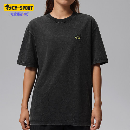 Nike/耐克正品Jordan女士卡通动漫圆领套头短袖T恤IW1900-010