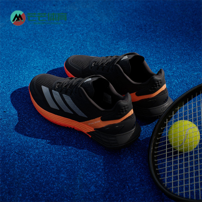 Adidas/阿迪达斯正品春季男子耐穿舒适贴合透气运动网球鞋KI5999