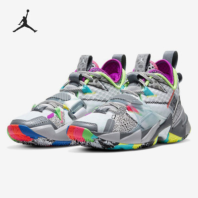 耐克JORDAN儿童减震篮球运动鞋