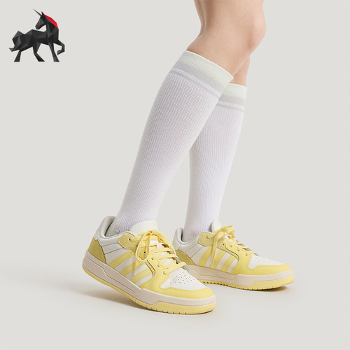 Adidas/阿迪达斯正品ENTRAP男女休闲低帮系带耐磨日常板鞋KH8207