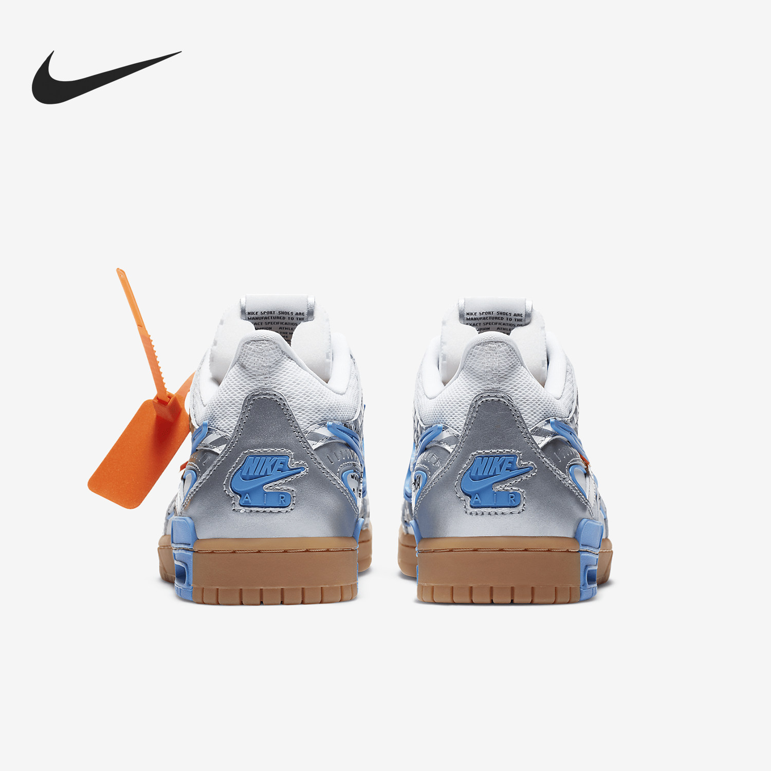 Nike/耐克正品Air Rubber Dunk/OW男士耐磨运动鞋CU6015-100,运动鞋new,运动休闲鞋,淘宝优惠券,粉丝福利购,淘宝优惠卷