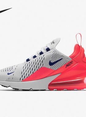 Nike/耐克官方正品Air Max 270男女运动锻炼缓震跑步鞋AH6789-101