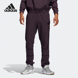 新款 Adidas 男子2020秋季 GD1596 阿迪达斯正品 篮球运动休闲长裤